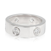 Love Ring, 6 Diamonds (White Gold)