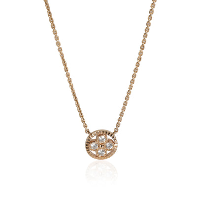 Blossom BB Diamond Pendant in 18K Rose Gold 0.2 CTW