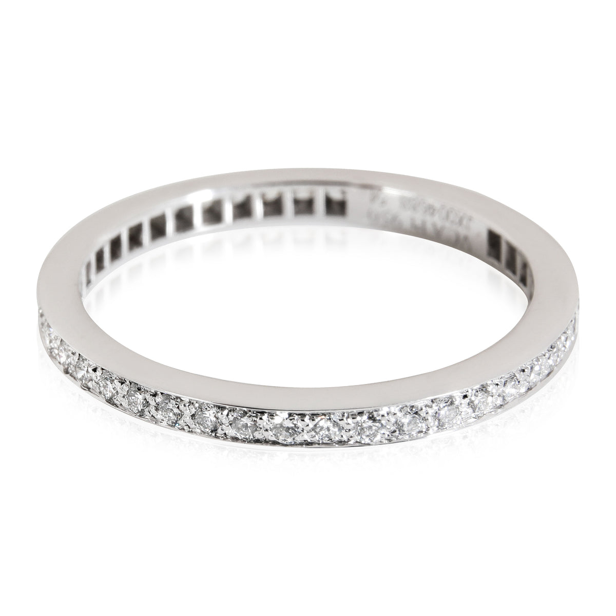 Diamond Wedding Band in Platinum 0.39 CTW