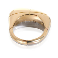 Paris Asymmetrical Ring in 18K  2 Tone Gold