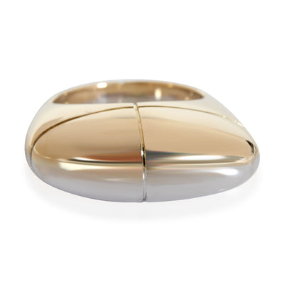 Paris Asymmetrical Ring in 18K  2 Tone Gold