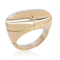 Paris Asymmetrical Ring in 18K  2 Tone Gold