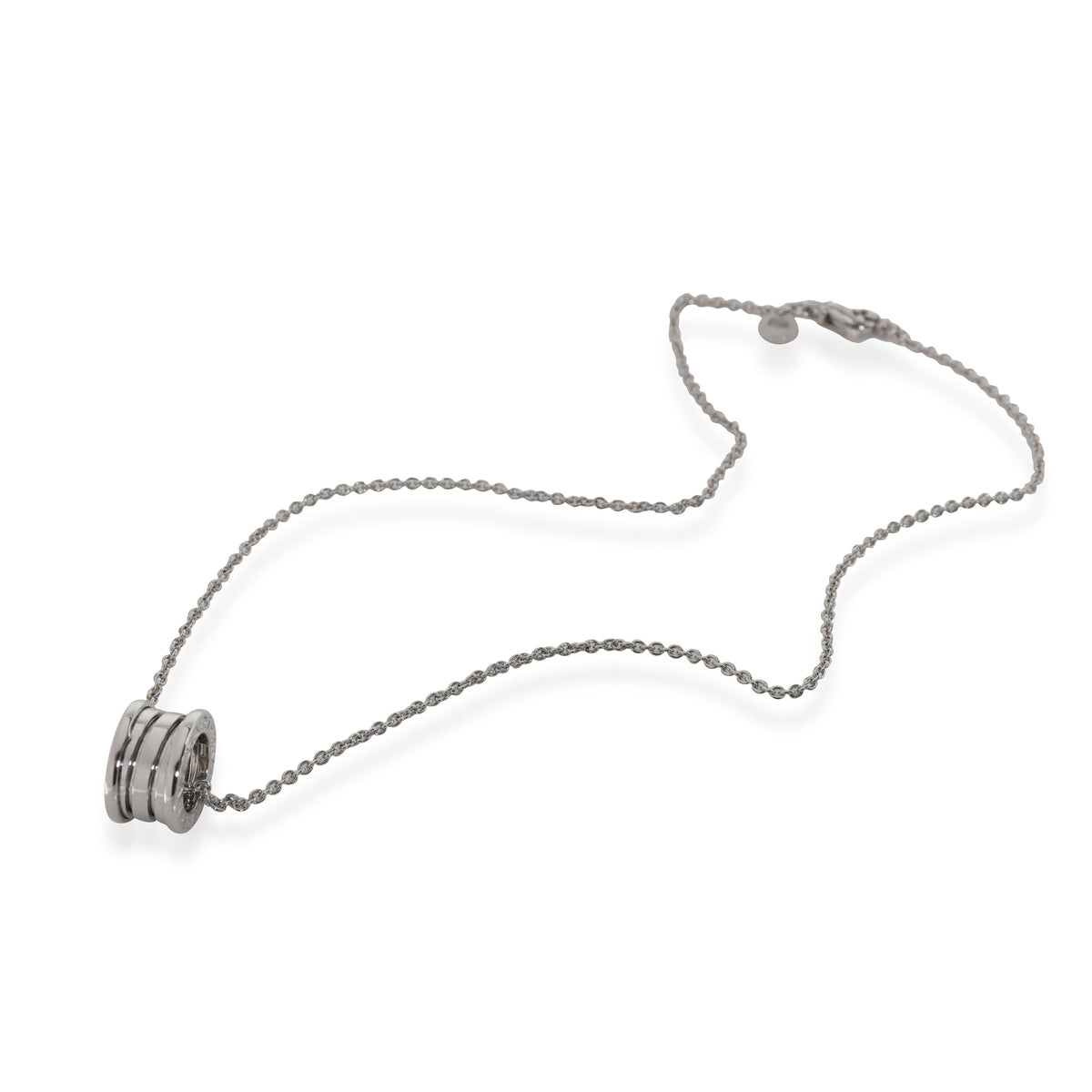 B.Zero1 Fashion Necklace in 18k White Gold