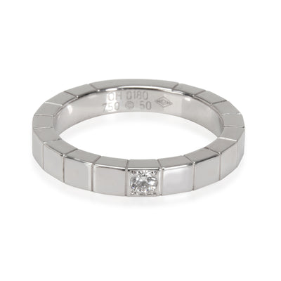 Lanières Diamond Ring in 18k White Gold DEF VVS1VVS2 0.05 CTW
