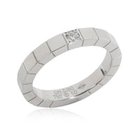 Lanières Diamond Ring in 18k White Gold DEF VVS1VVS2 0.05 CTW