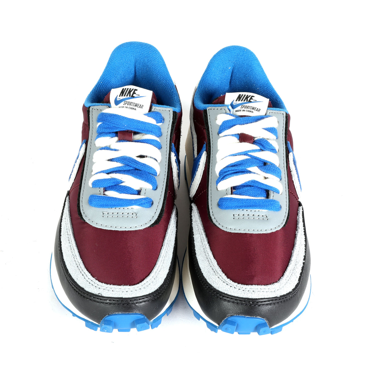 Nike   LD Waffle Sacai x Undercover x LDWaffle 'Night Maroon Team Royal' (4 US) pv