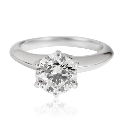 Diamond Engagement Ring in Platinum G SI1 1.16 CTW