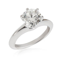 Diamond Engagement Ring in Platinum G SI1 1.16 CTW