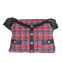 Black Lambskin & Multicolor Tweed Girl Bag