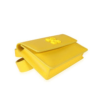 Yellow Saffiano Leather Jitney 0.8 Tonal Arrow Belt Bag