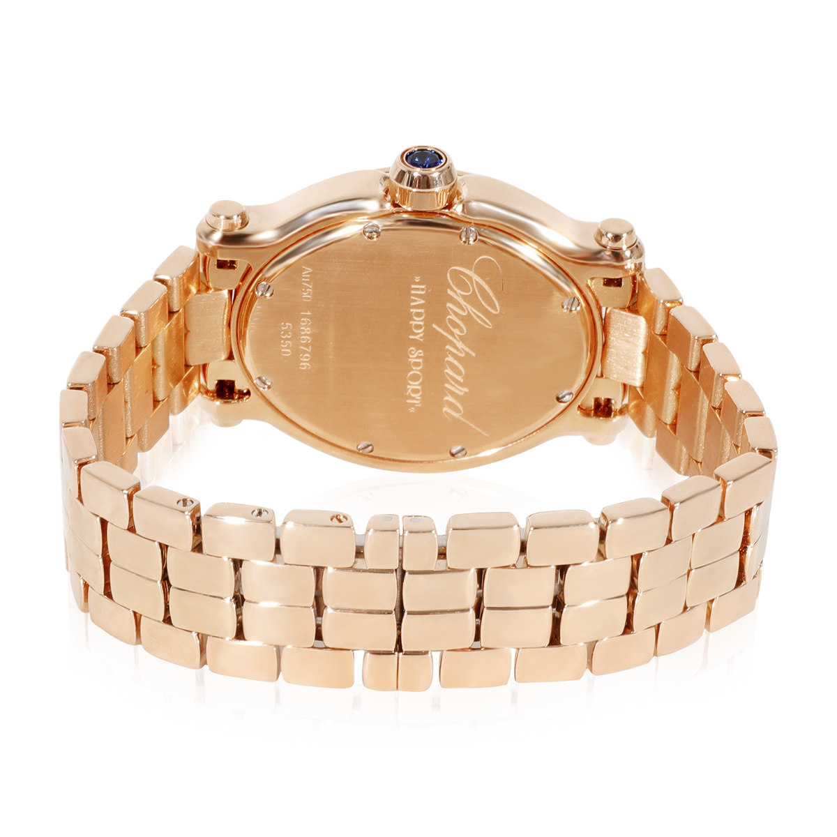 Happy Sport 275350-5004 Womens Watch in 18kt Rose Gold