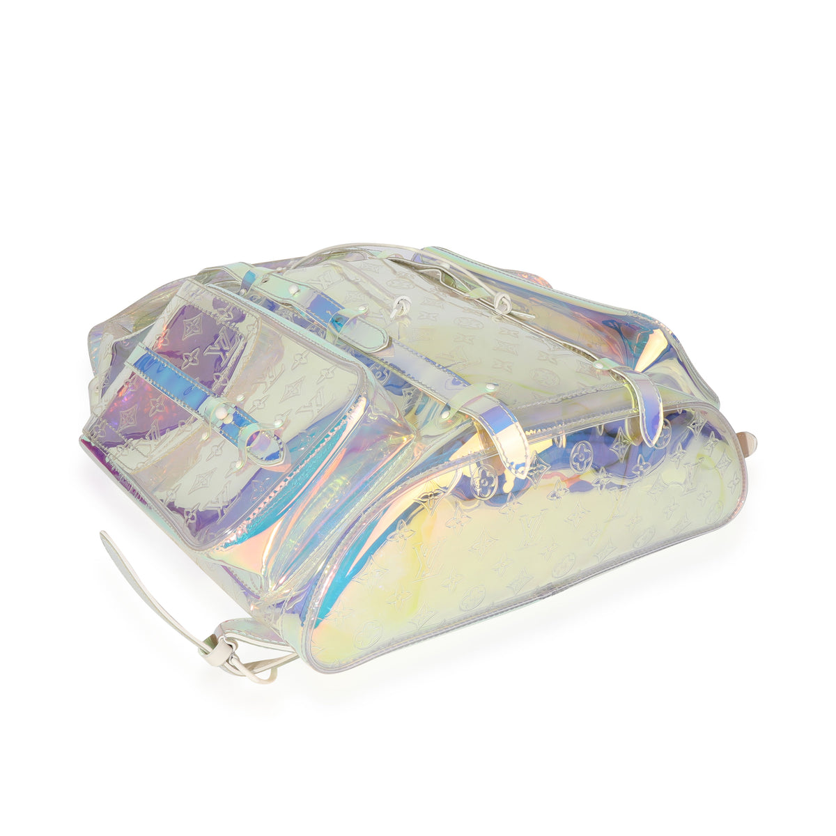Louis Vuitton x Virgil Abloh PVC Prism Christopher Backpack Handbag clasp