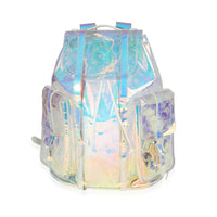 Louis Vuitton x Virgil Abloh PVC Prism Christopher Backpack Handbag fv