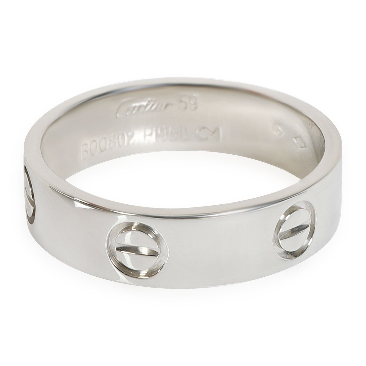 Cartier LOVE Ring in 950 Platinum