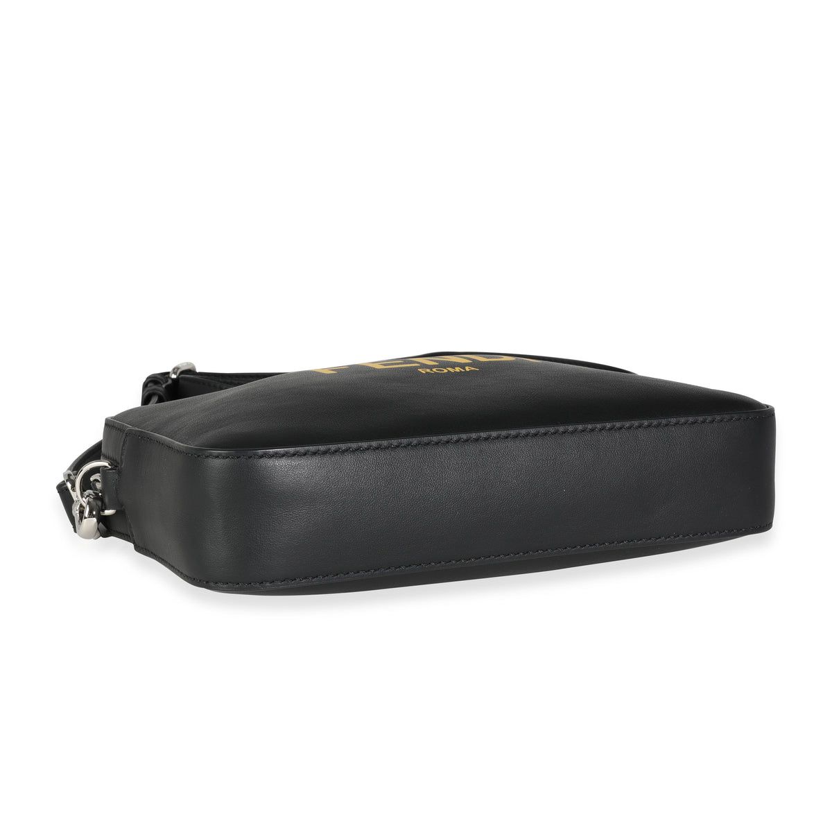 Fendi Black Calfskin & Sunflower Logo Mini Camera Bag Handbag box