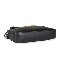 Fendi Black Calfskin & Sunflower Logo Mini Camera Bag Handbag box