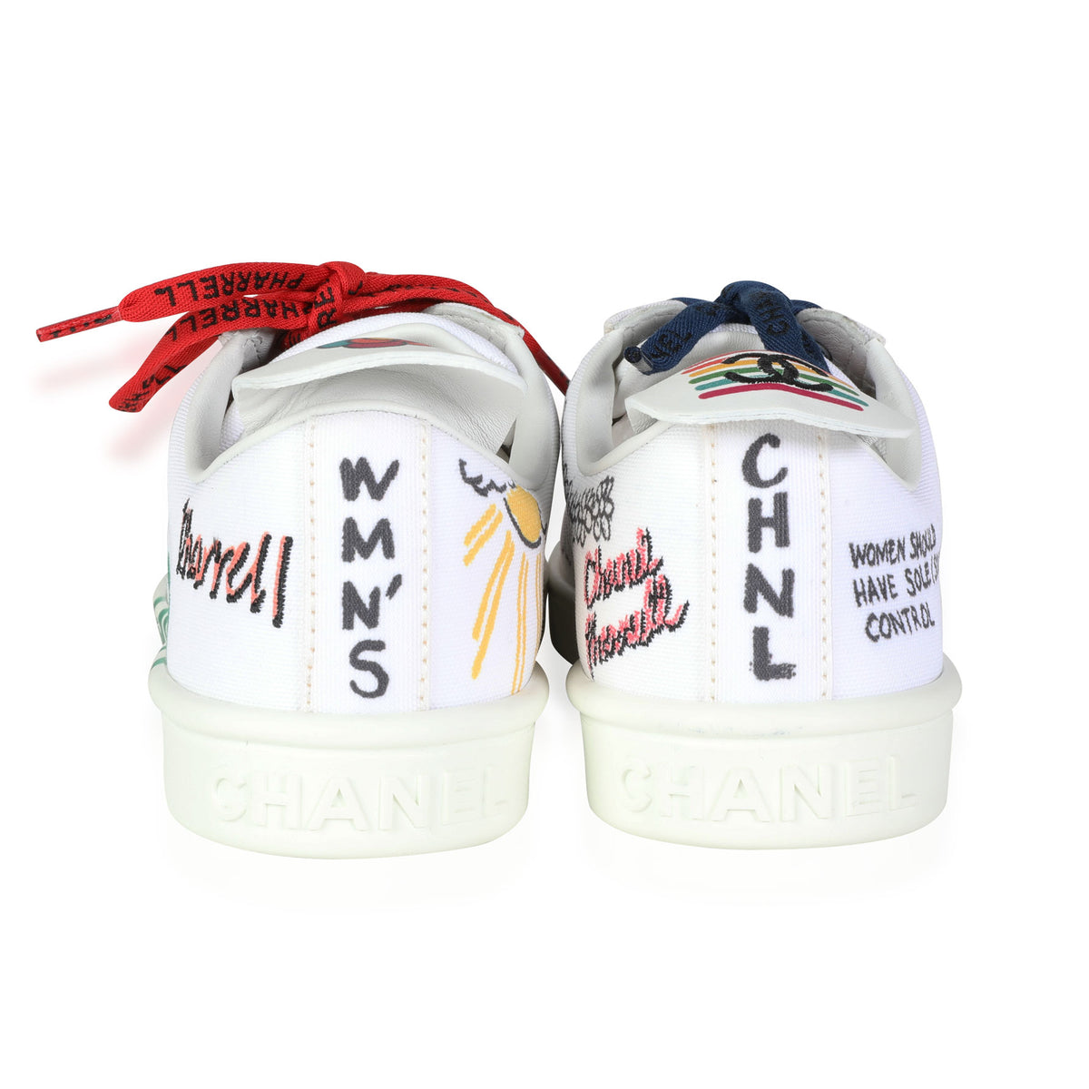 Chanel Pharrell x Chanel Leather Sneaker 'Graffiti' (39 EUR