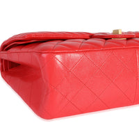 Red Quilted Reissue 2.55 227 Double Flap Bag