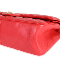 Red Quilted Reissue 2.55 227 Double Flap Bag