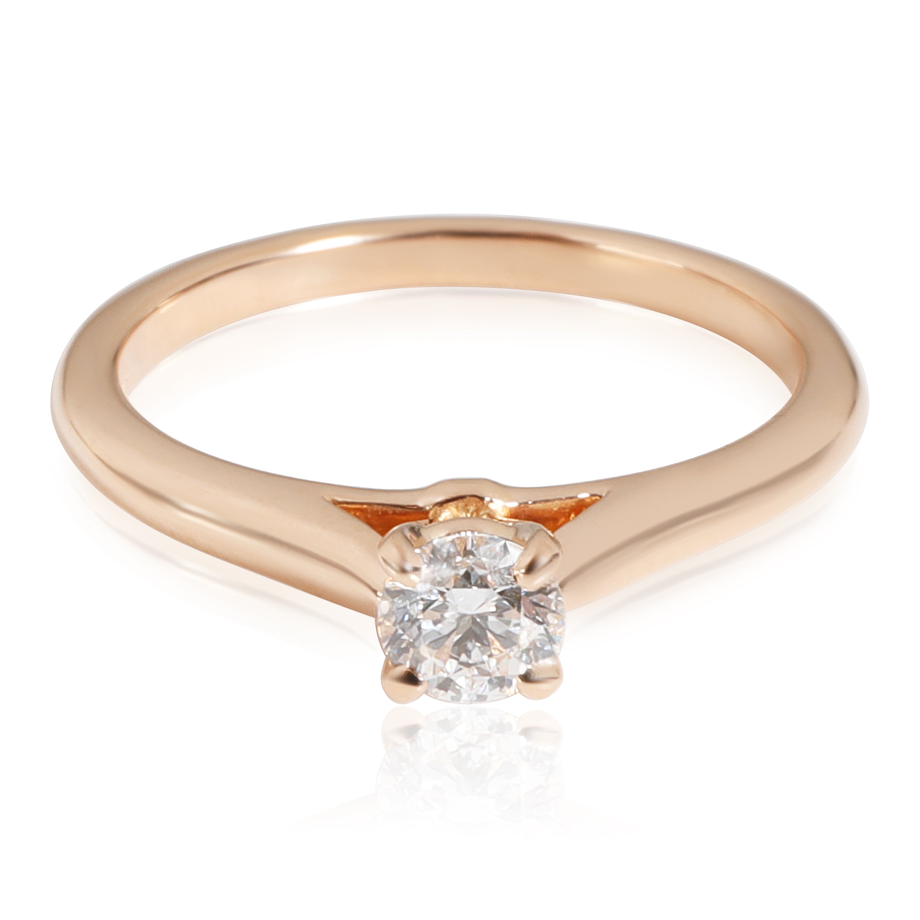 Cartier Solitaire 1895 Engagement Ring (Rose Gold) myGemma