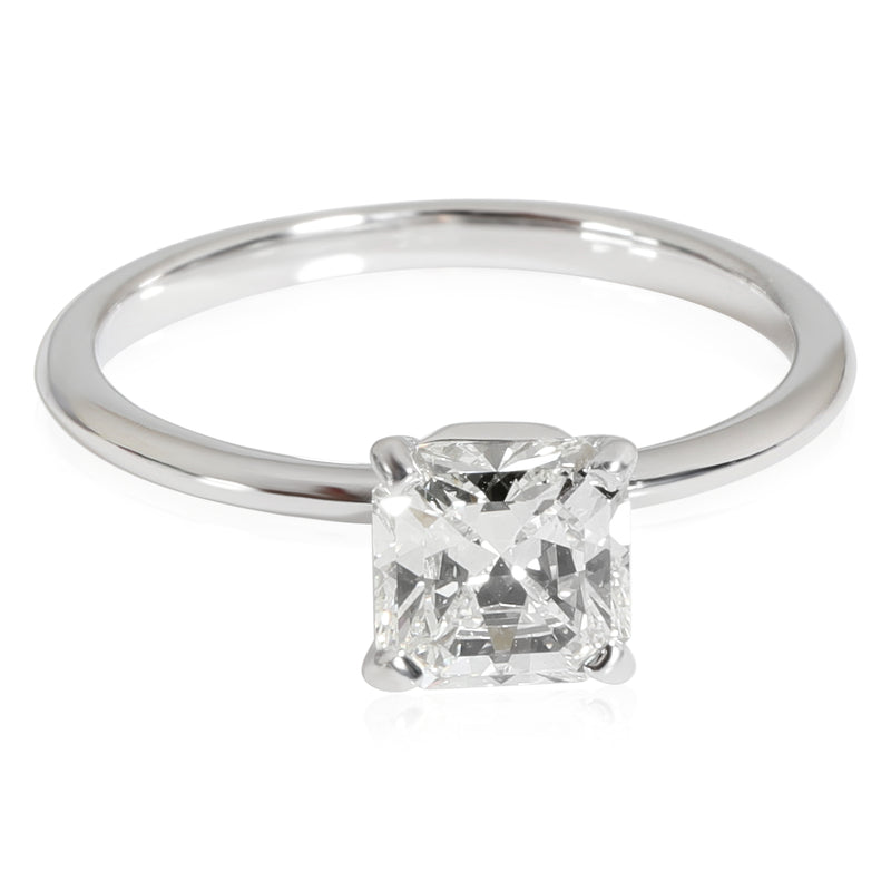 1.01 ct Cut Cornered Square Mixed Cut Diamond True Engagement Ring