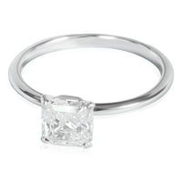 True Diamond Engagement Ring in Platinum G-H VS1 1.01 CTW