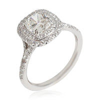 Tiffany & Co. Soleste Diamond  Engagement Ring in Platinum G VVS2 1.40 CTW