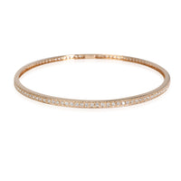 Diamond Bangle in 18k Rose Gold 1.75 CTW