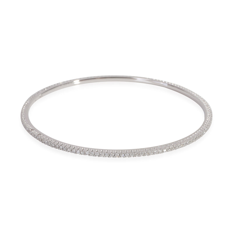 Diamond Bangle in 18K White Gold (1 CTW)