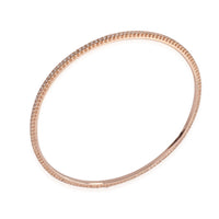 Diamond Bangle in 18k Rose Gold 1 CTW