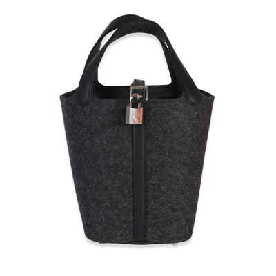 Gris Moyen Feutre Black Swift Picotin Lock 18 PHW