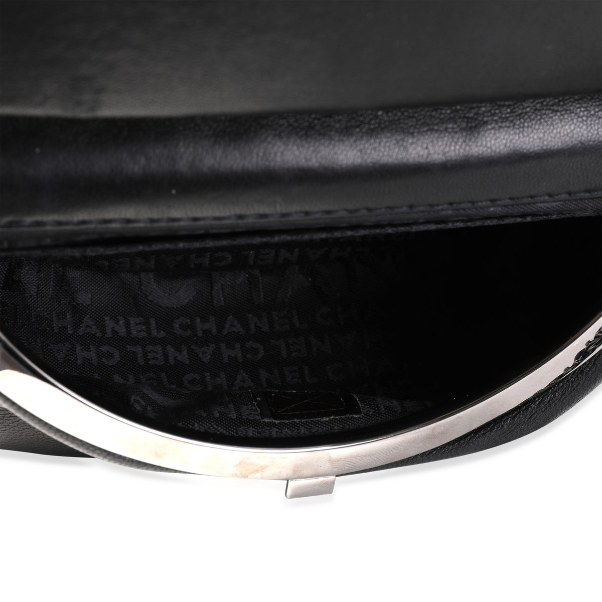 Black Patent Leather Chocolate Bar Wristlet