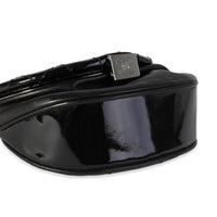 Black Patent Leather Chocolate Bar Wristlet