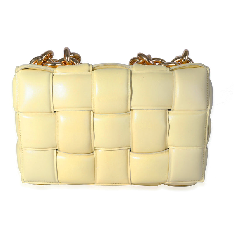 Butter Maxi Intrecciato Leather Chain Cassette Bag