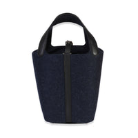 Bleu Nuit Feutre Black Swift Picotin Lock 18 PHW