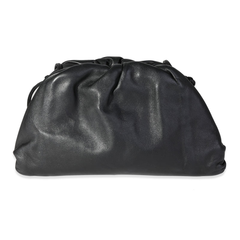 Black Calfskin Mini Pouch Bag