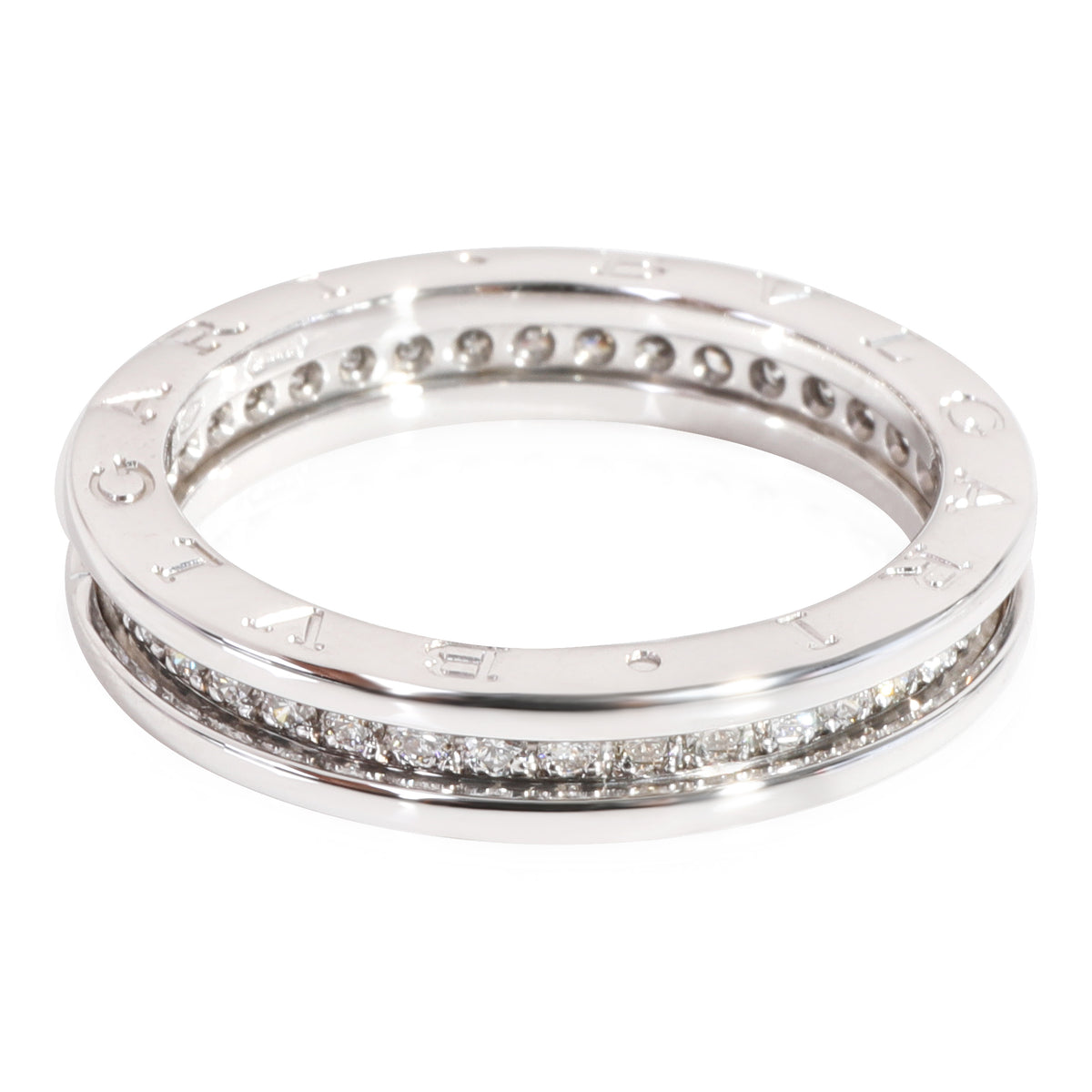 B.zero1 Diamond Ring in 18K White Gold 0.45 CTW