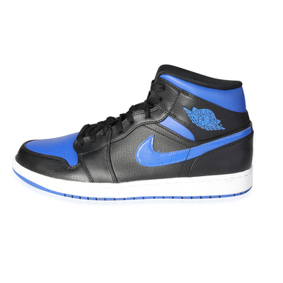 Air Jordan 1 Mid Black Hyper Royal (11.5 US)