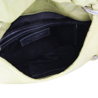 Yves Saint Laurent Vintage Green Leather Shoulder Bag