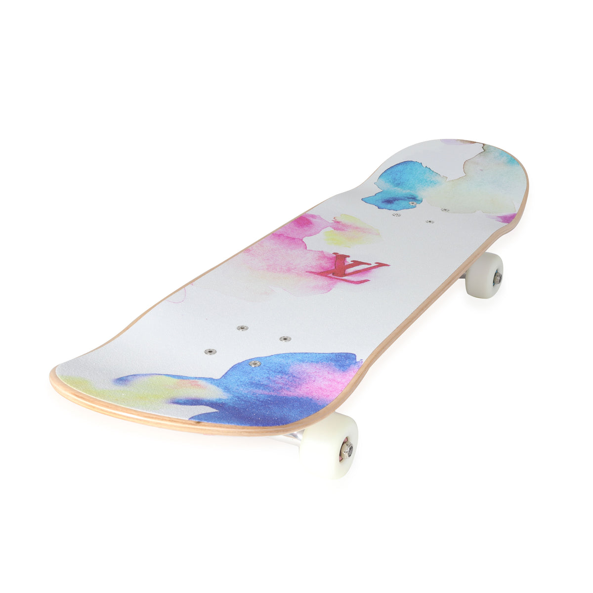 x Virgil Abloh Watercolor Skateboard