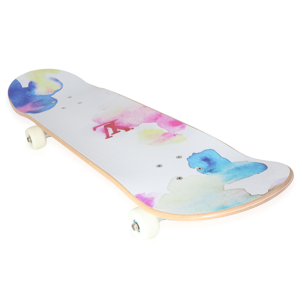 x Virgil Abloh Watercolor Skateboard