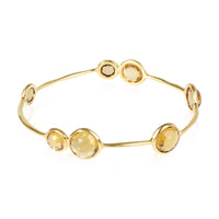 Lollipop Citrine Bracelet in 18k Yellow Gold