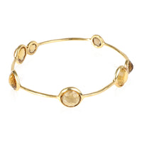 Lollipop Citrine Bracelet in 18k Yellow Gold