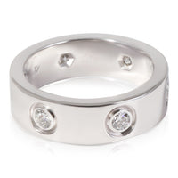 Love Ring, 6 Diamonds (White Gold)