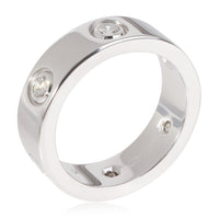 Love Ring, 6 Diamonds (White Gold)