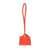 Capucines Tadelakt & Multicolor Chévre Mysore Quelle Idole Bag Charm