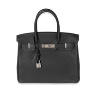 Hermès Black Togo Birkin 30 PHW