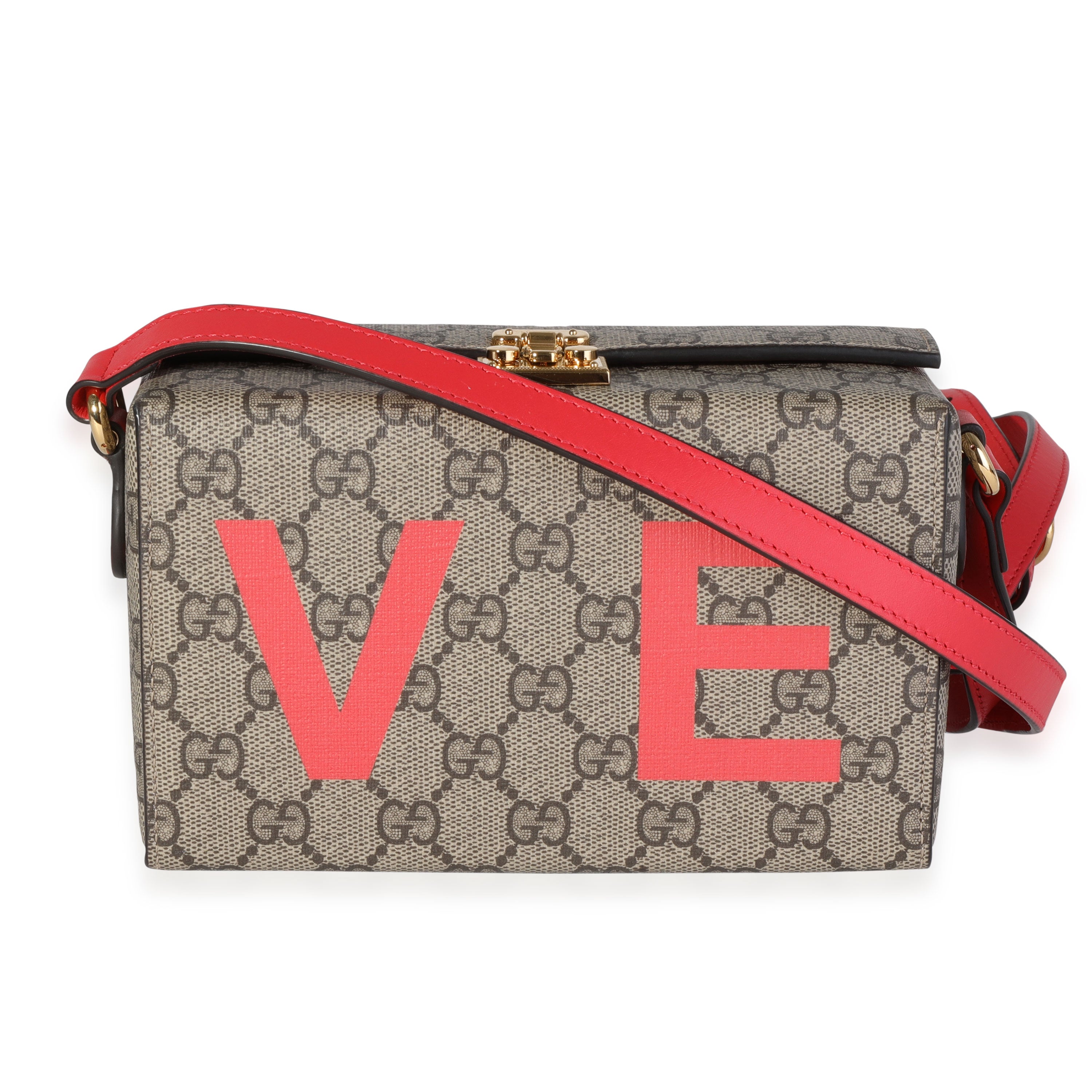 Gucci GG Supreme Valentine's Day Mini Box Bag | myGemma | Item #119084