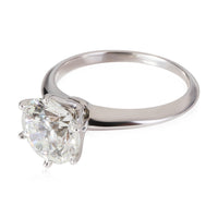 Tiffany & Co. Diamond Engagement Ring in Platinum I VS1 2.17 CTW