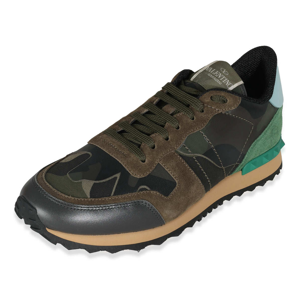 Valentino Rockrunner Camo - Army Green Brushwood (39 EUR)